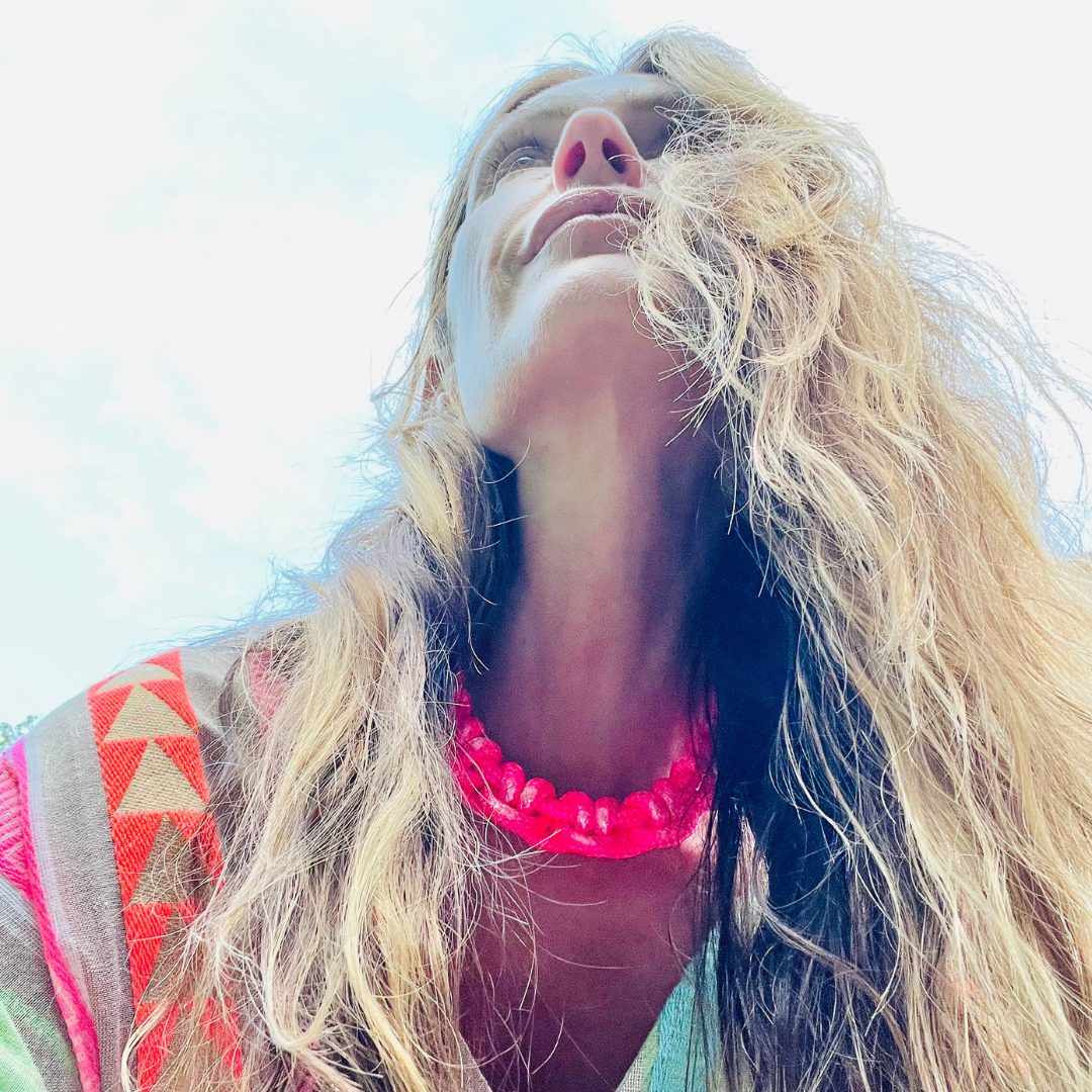 Chloe Necklace (w/foil appliqué)