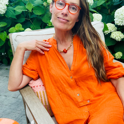 Switcheroo Divinity Knot Necklace, Metallic