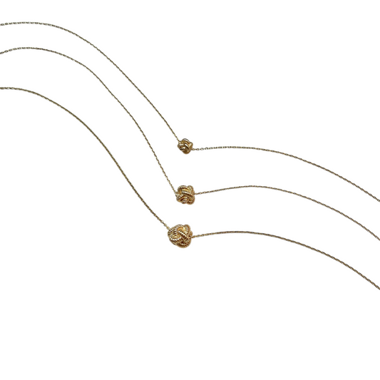 Dainty Divinity Knot Necklace