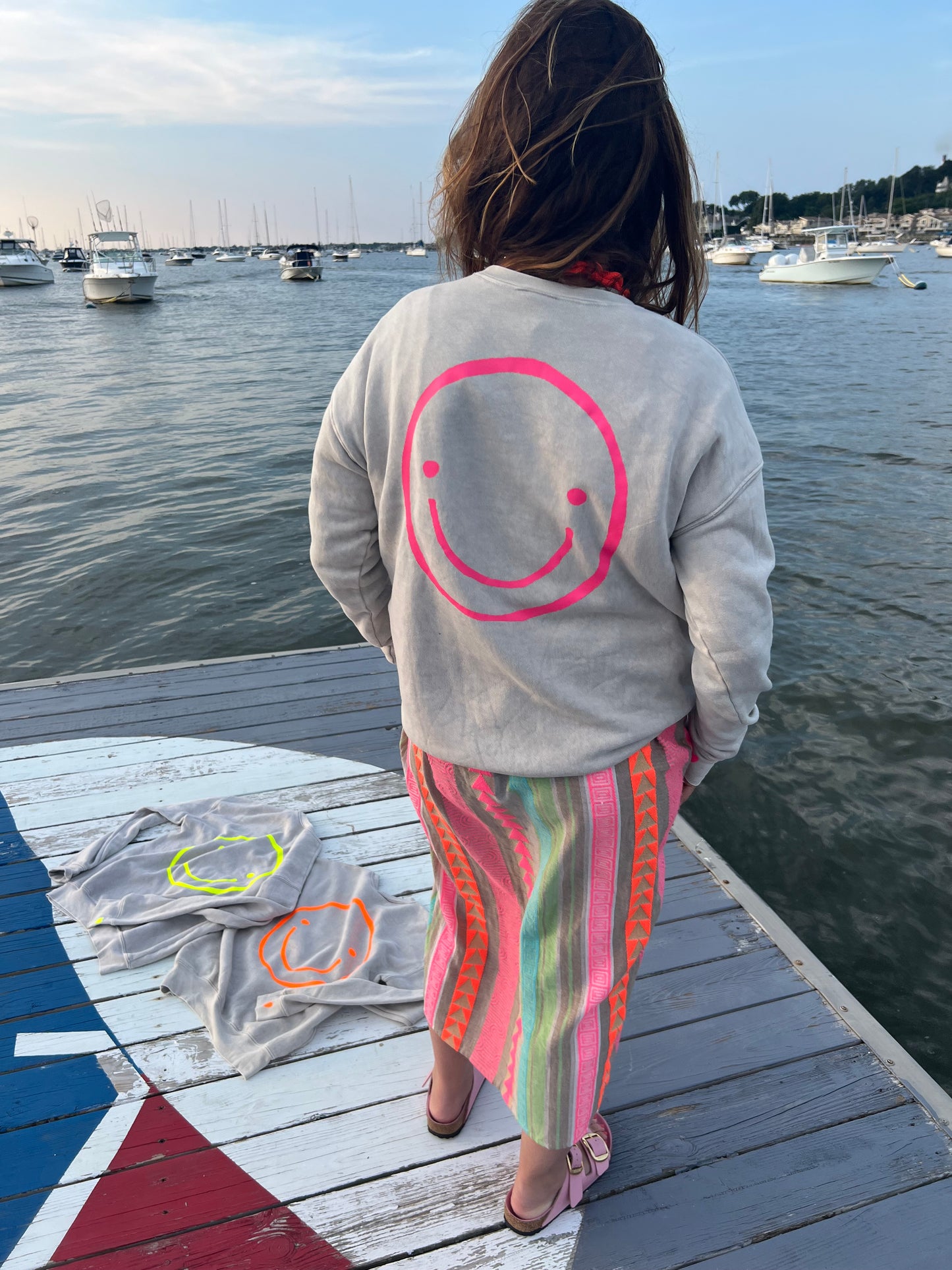 WEAR A SMILE SWEATSHIRT