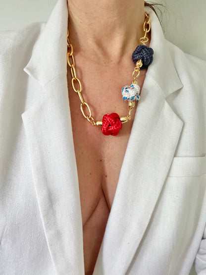 Switcheroo Divinity Knot Necklace, Nautical Line