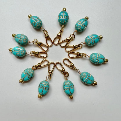 Scarab Charms