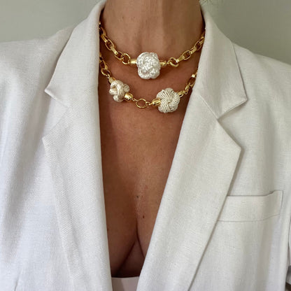 Switcheroo Divinity Knot Necklace, Nautical Line