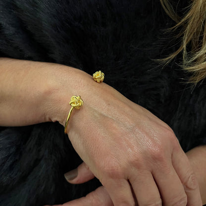Double Divinity Knot Bangle