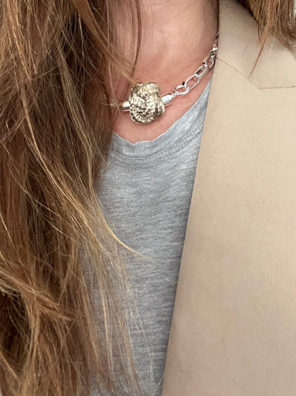 Switcheroo Divinity Knot Necklace, Nautical Line