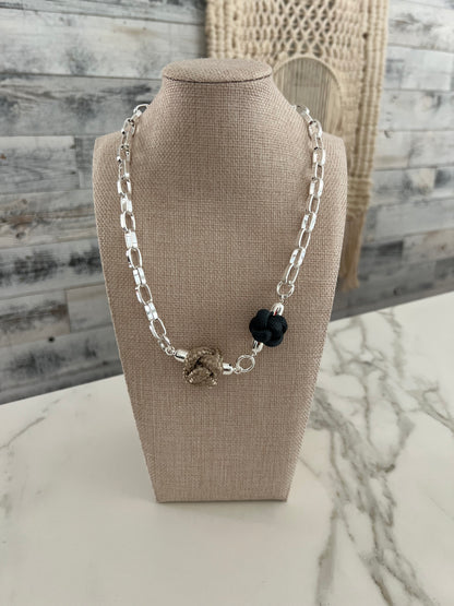Switcheroo Divinity Knot Necklace, Nautical Line