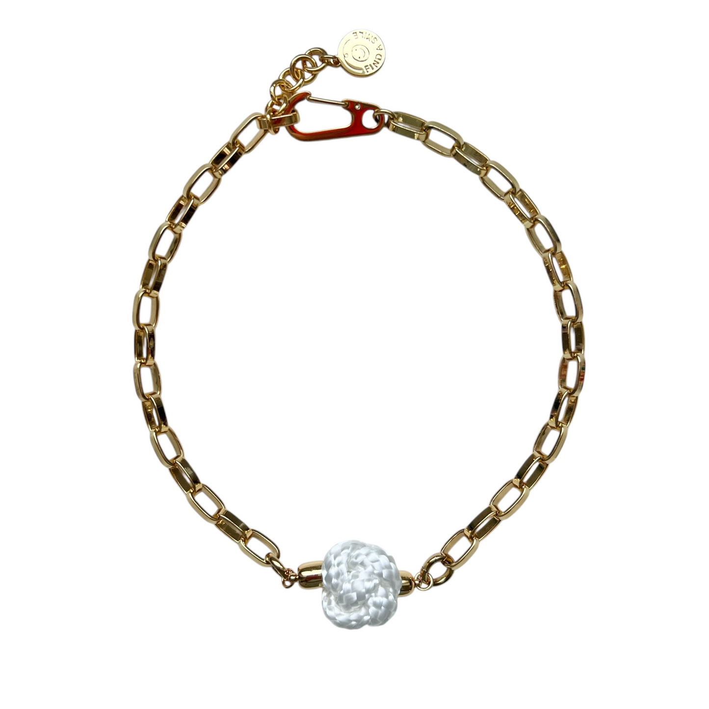 Switcheroo Divinity Knot Necklace, Nautical Line