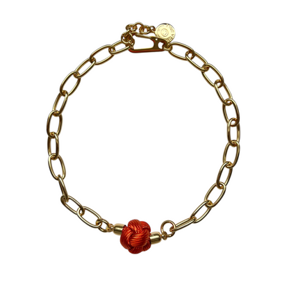 Switcheroo Divinity Knot Necklace, Metallic