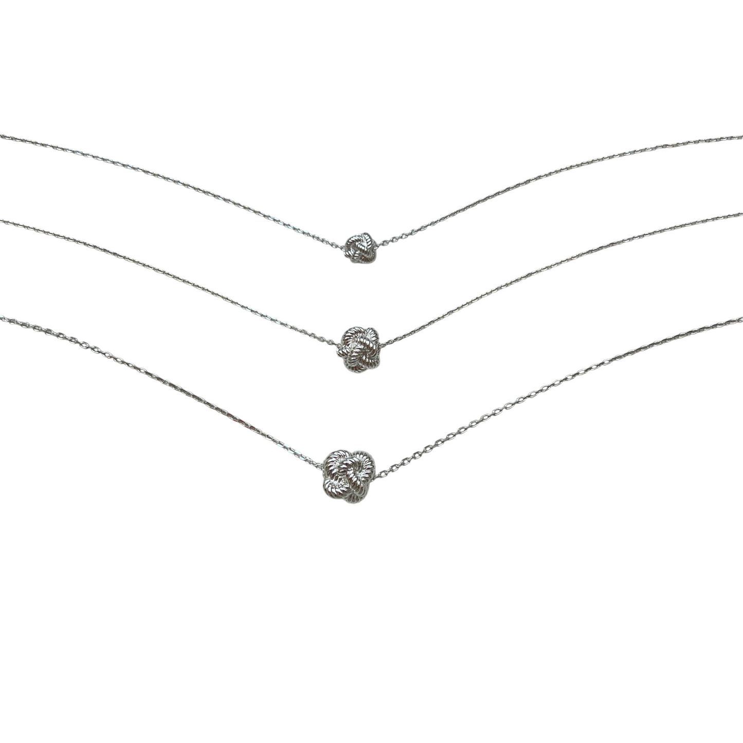 Dainty Divinity Knot Necklace