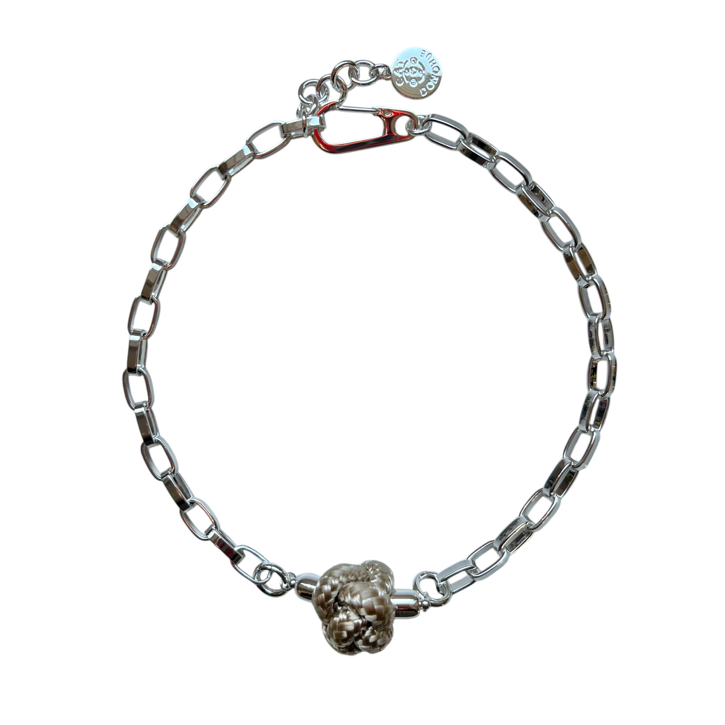 Switcheroo Divinity Knot Necklace, Nautical Line