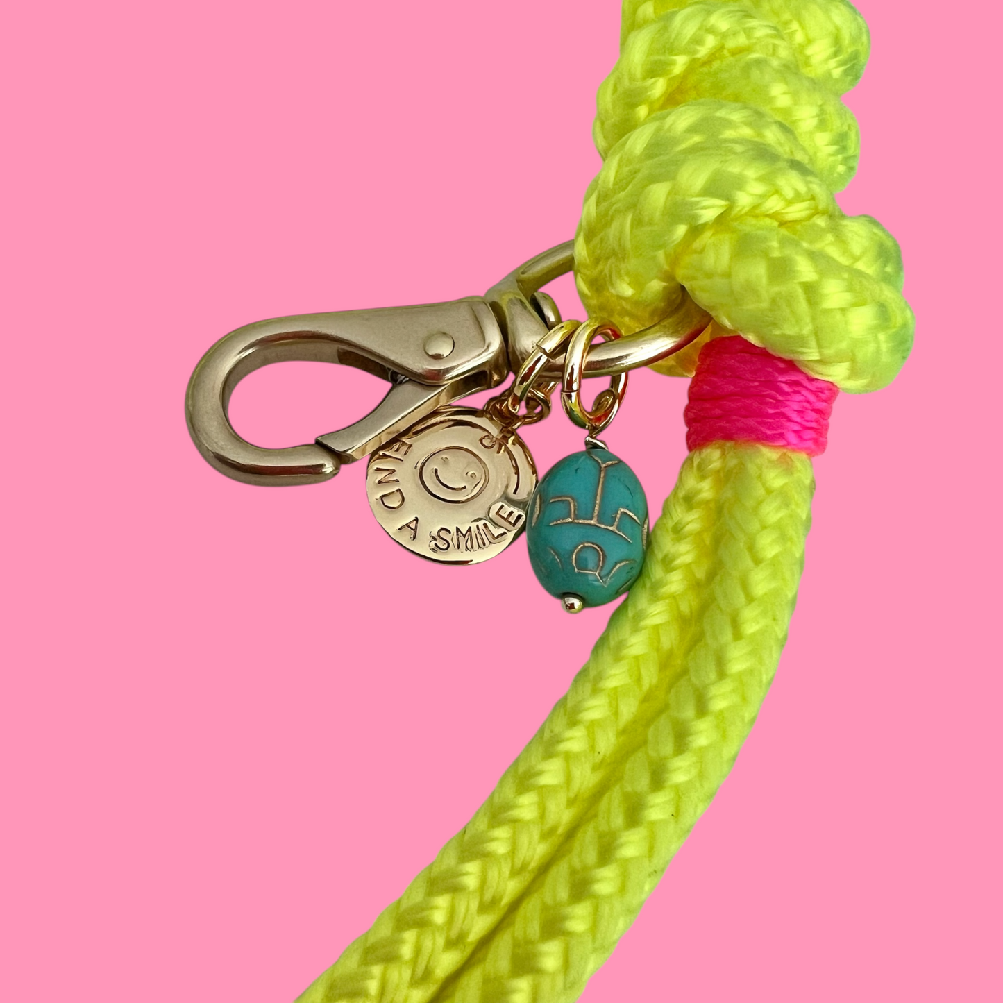 Bag Strap, Neon Yellow