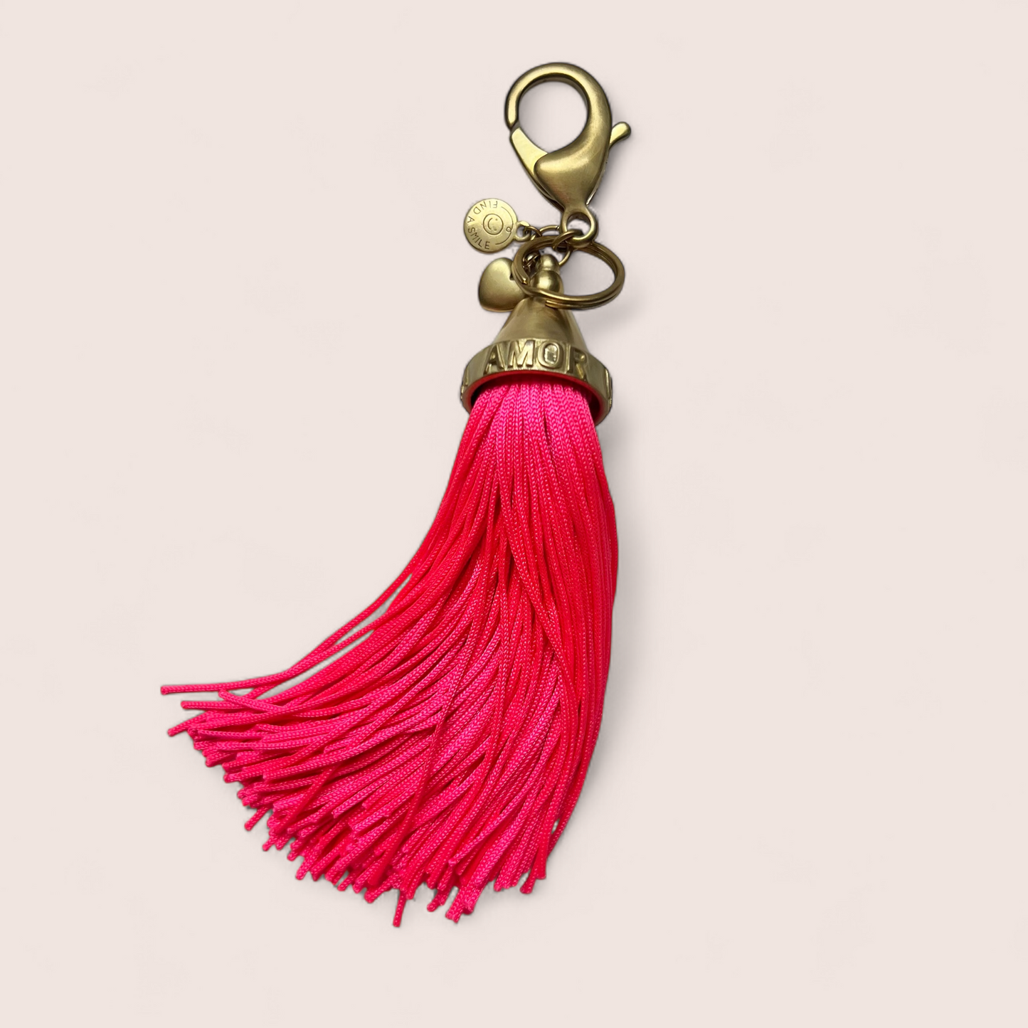 AMOR VINCIT OMNIA  Bag charm
