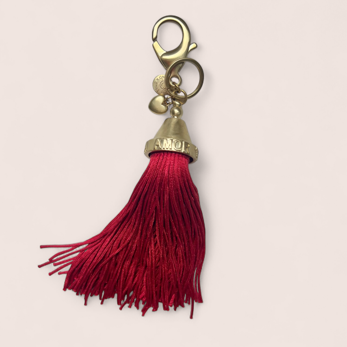 AMOR VINCIT OMNIA  Bag charm
