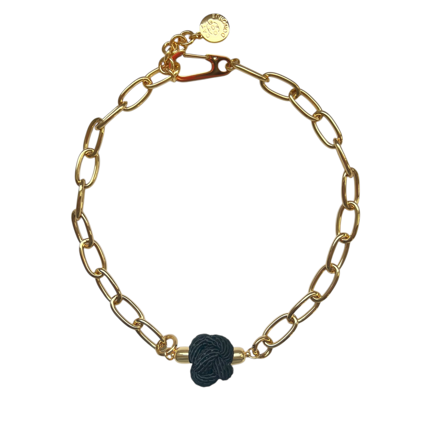 Switcheroo Divinity Knot Necklace, Silk