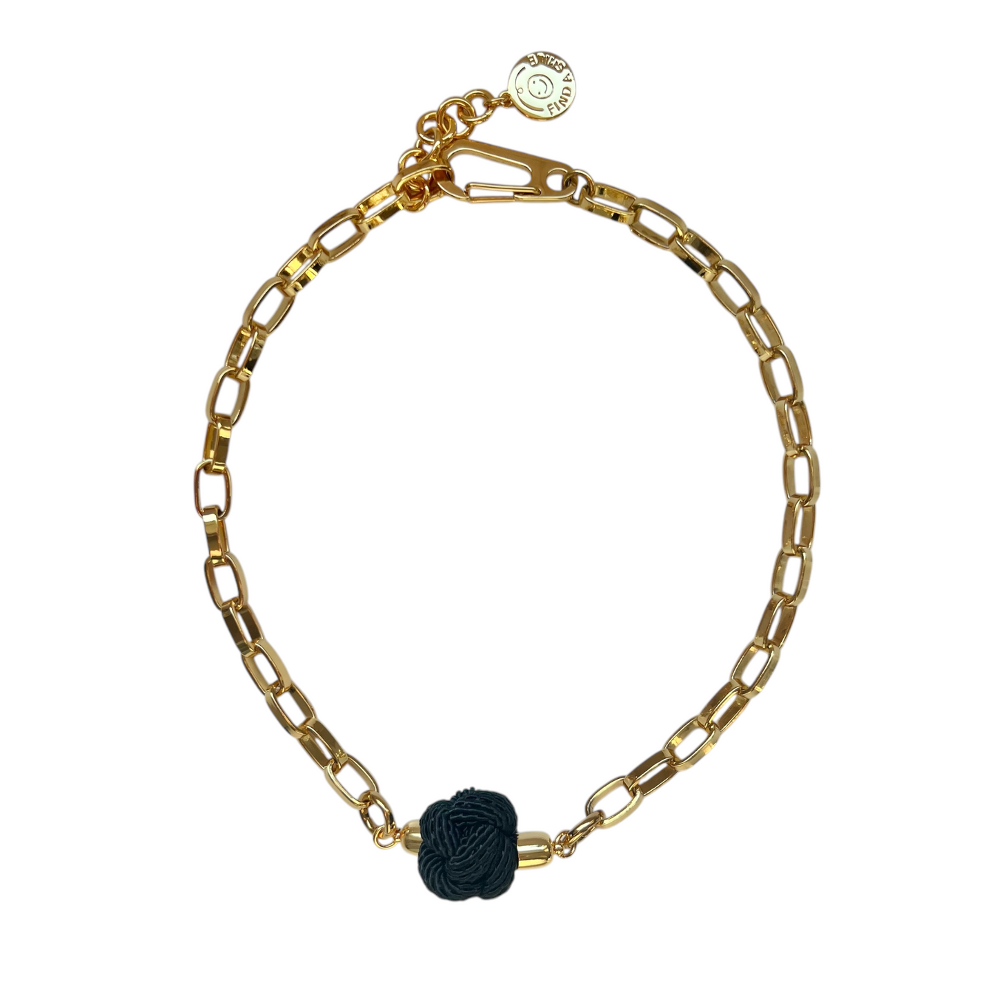 Switcheroo Divinity Knot Necklace, Silk