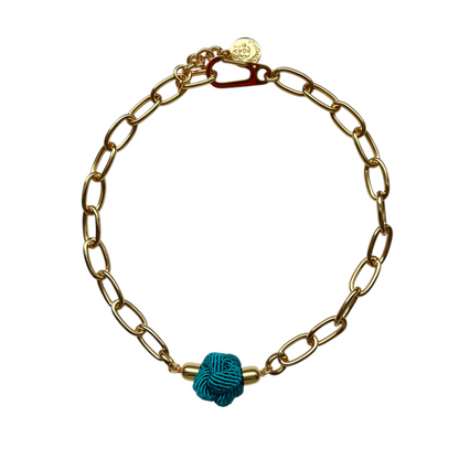 Switcheroo Divinity Knot Necklace, Silk