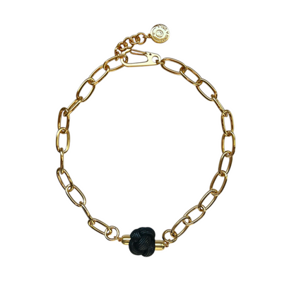 Switcheroo Divinity Knot Necklace, Metallic