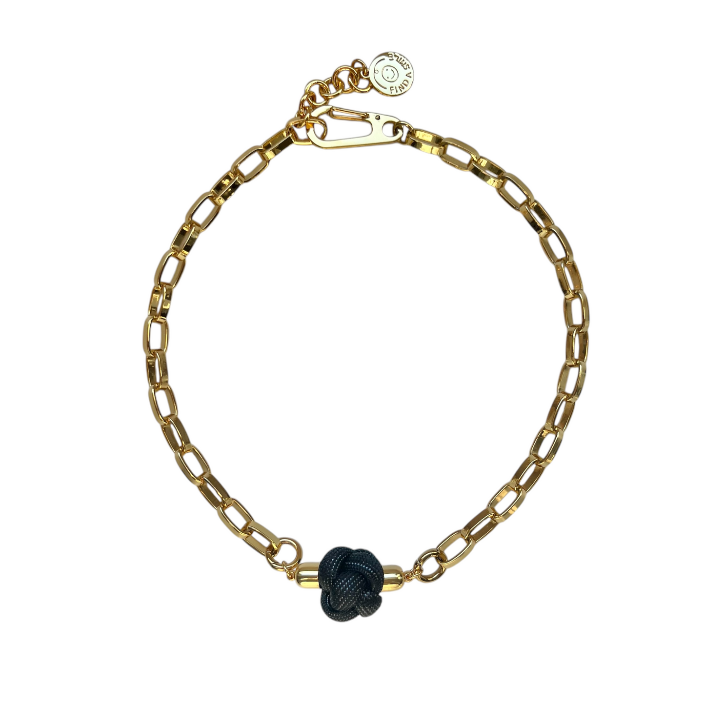 Switcheroo Divinity Knot Necklace, Metallic