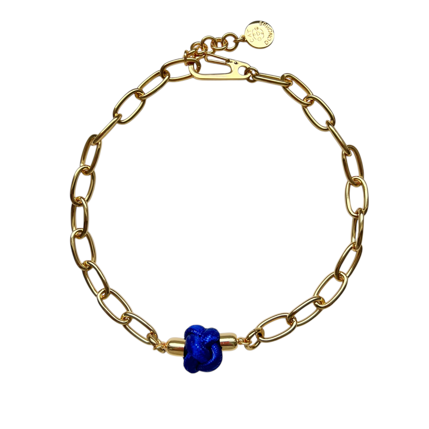 Switcheroo Divinity Knot Necklace, Metallic