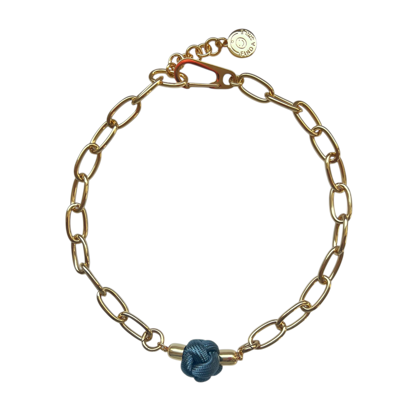 Switcheroo Divinity Knot Necklace, Metallic