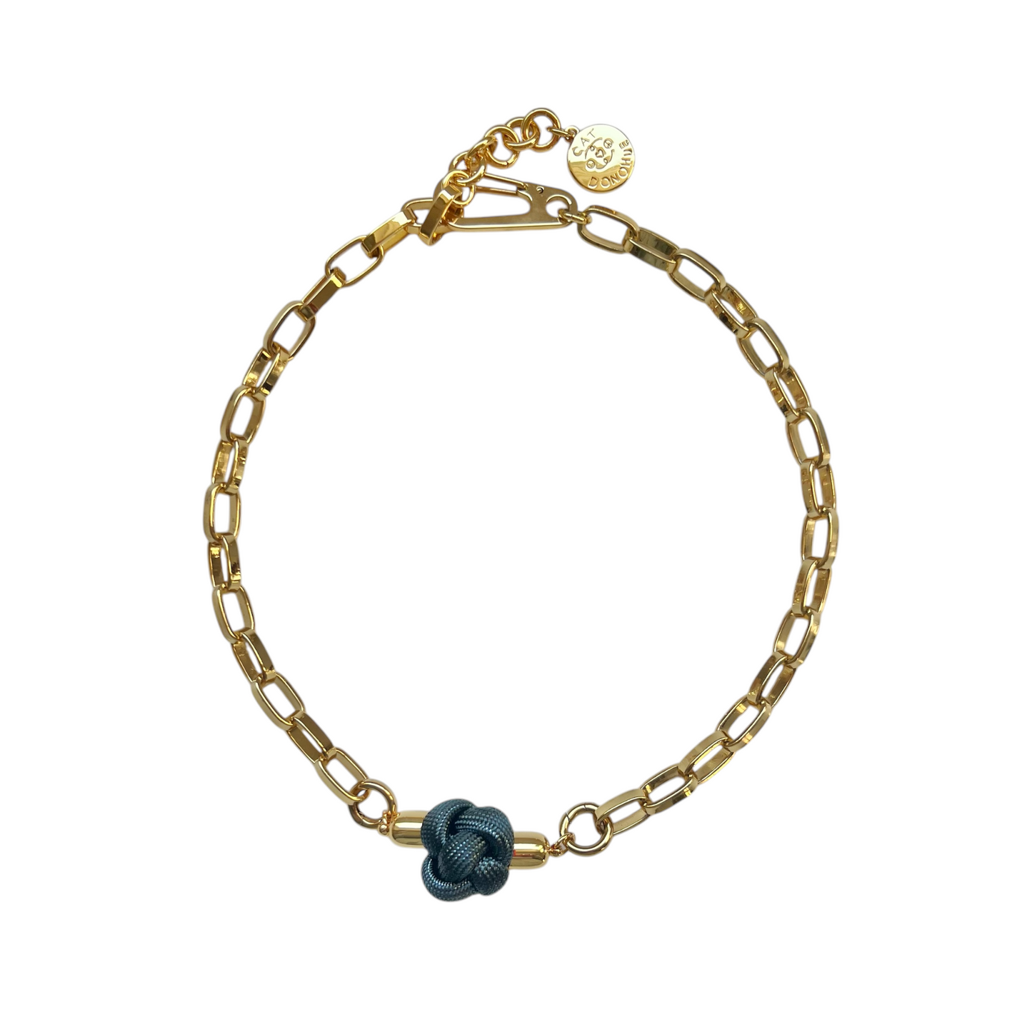 Switcheroo Divinity Knot Necklace, Metallic