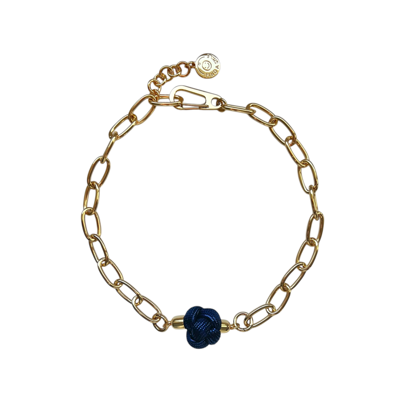 Switcheroo Divinity Knot Necklace, Metallic