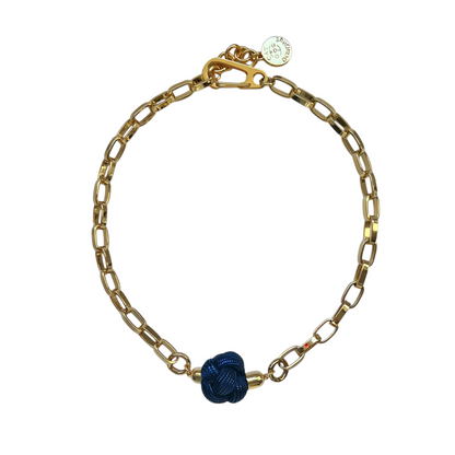 Switcheroo Divinity Knot Necklace, Metallic