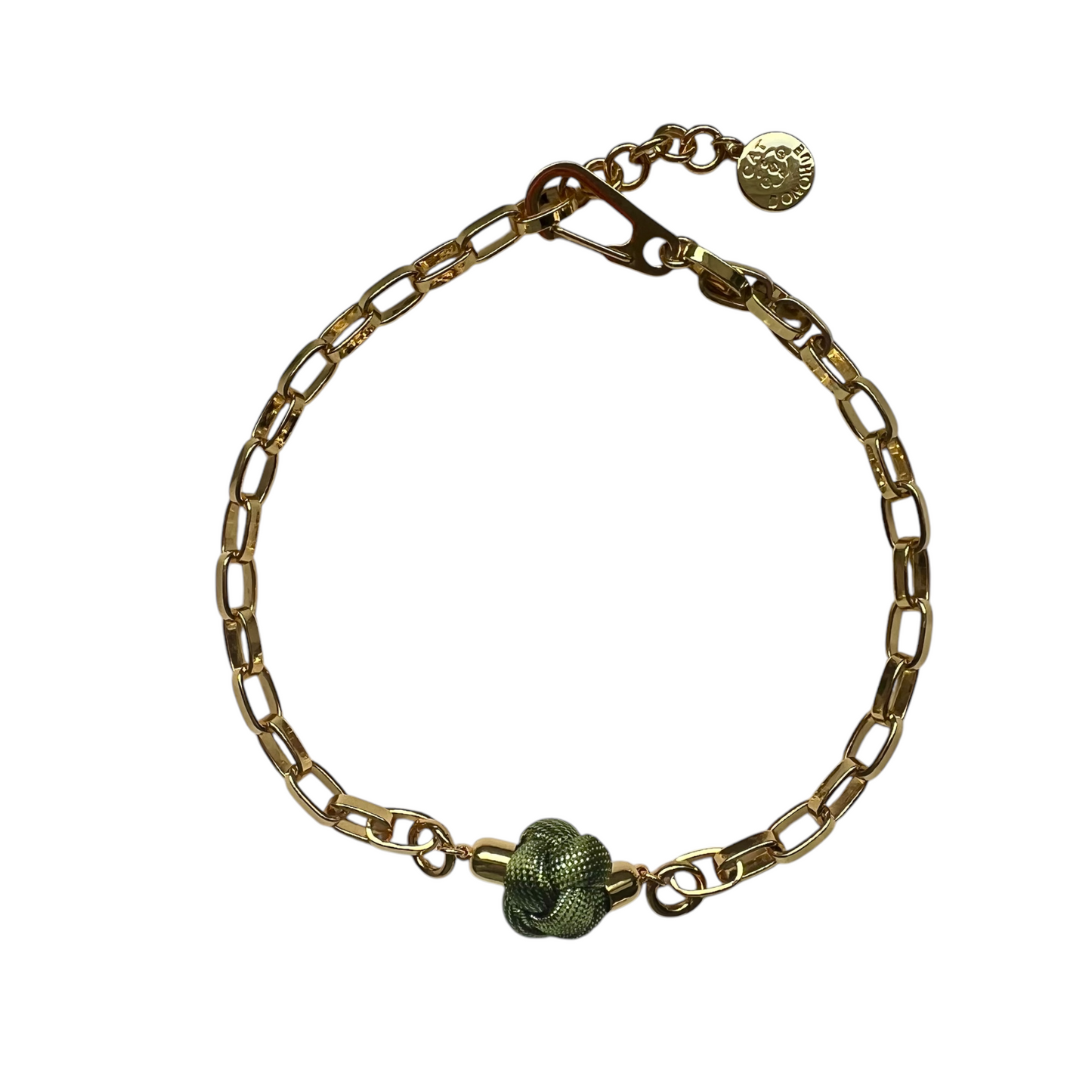 Switcheroo Divinity Knot Necklace, Metallic