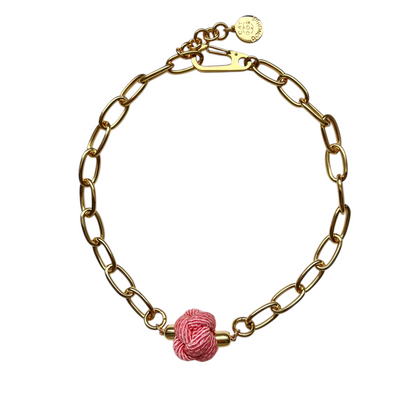 Switcheroo Divinity Knot Necklace, Silk