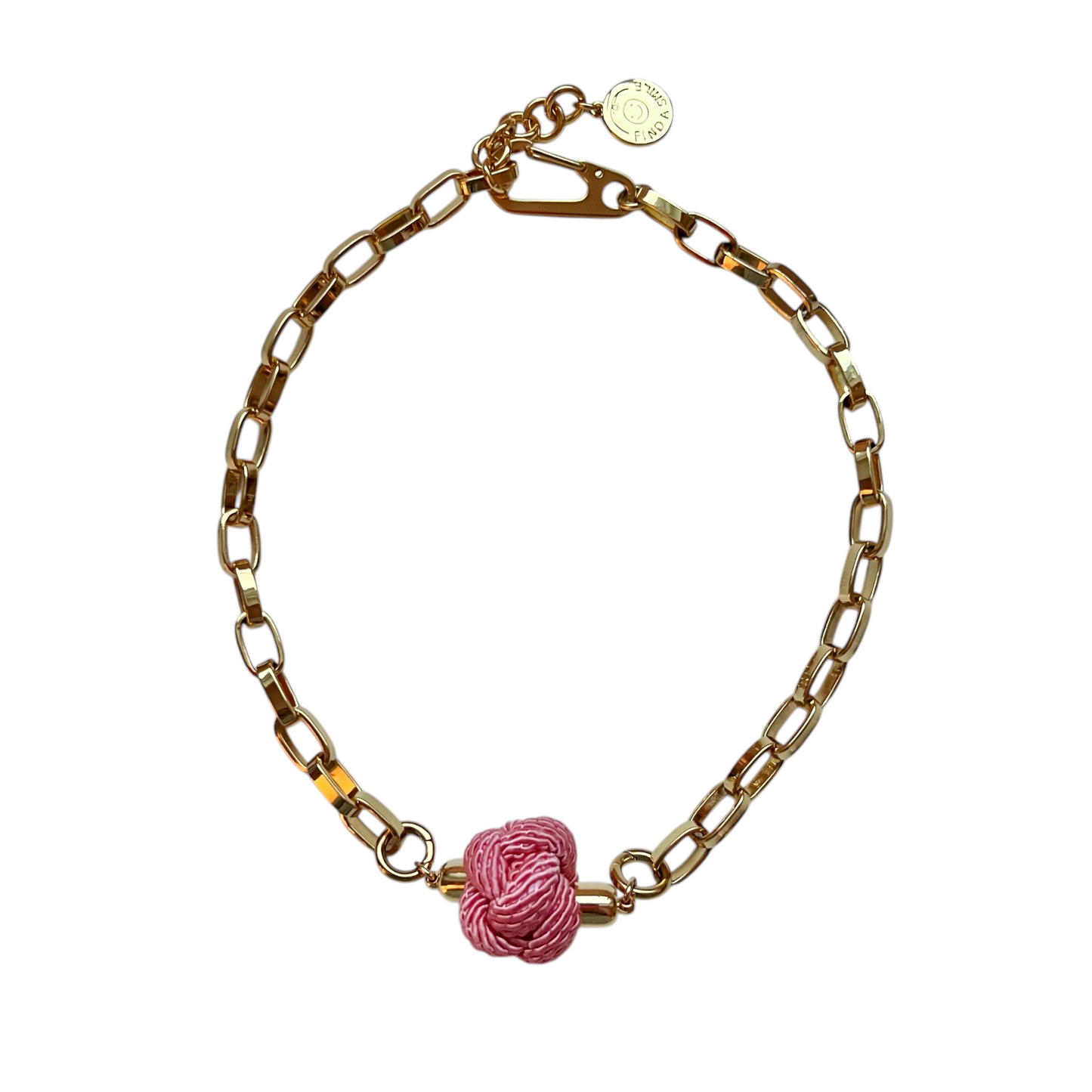 Switcheroo Divinity Knot Necklace, Silk