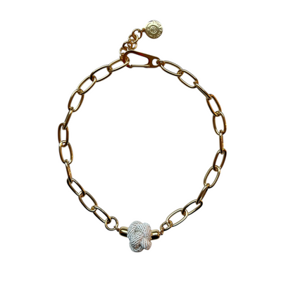 Switcheroo Divinity Knot Necklace, Silk