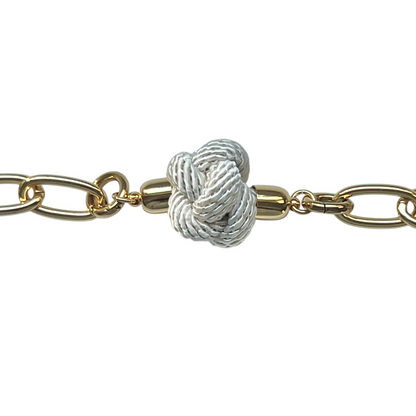 Switcheroo Divinity Knot Necklace, Silk